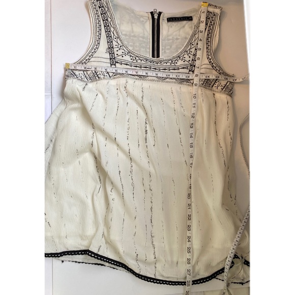 FUNSPORT Tribal Embroidered Sleeveless Dress Tunic - Picture 5 of 7